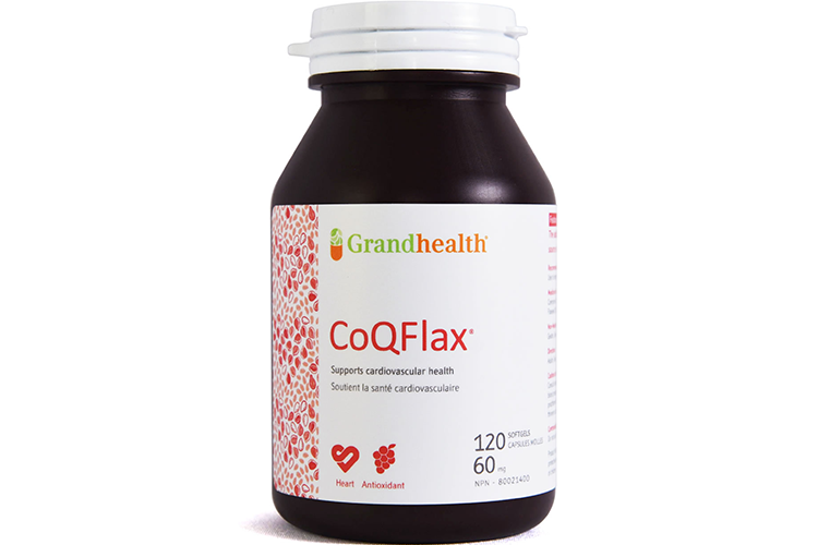 Grand Health CoQFlax 辅酵素Q10+亚麻籽油