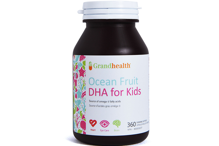 Grand Health 儿童DHA omega-3 深海鱼油胶囊