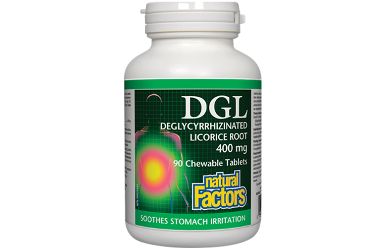 Natural Factors DGL  licorice root extract